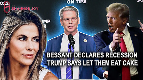 SJ Show 11/3 - Bessent Declares Recession * Trump Says Let Them Eat Cake * The $1000 Per Plate, Debaucherous Bash Hours Before Slashing SNAP!