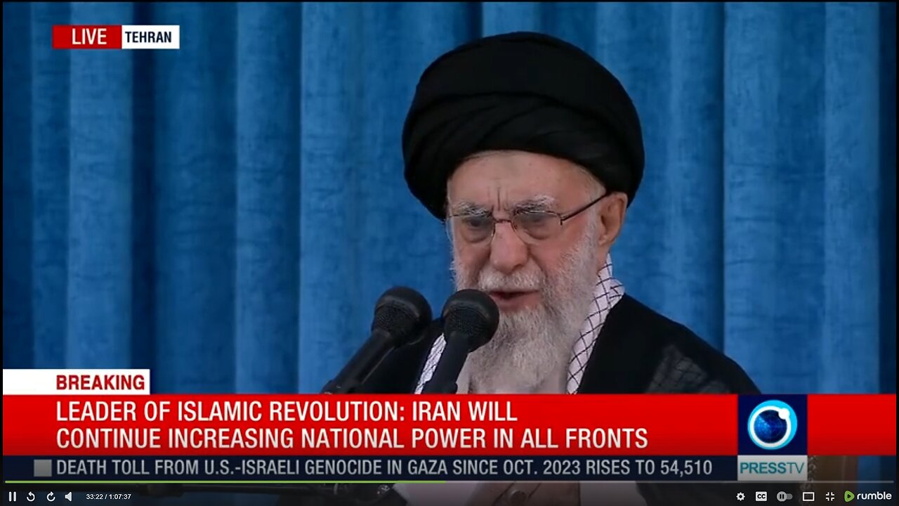 Ali Khamenei delivers speech on occasion of 36th passing anniversary of late Imam Khomeini