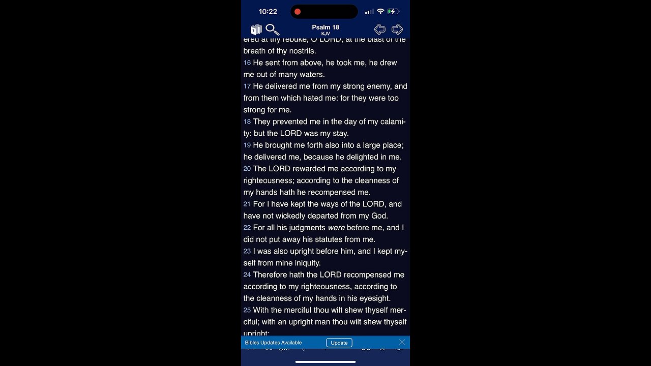 Psalms Chapter 18 Part 4