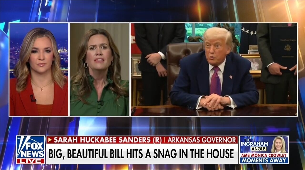 Gov Huckabee Sanders: Dems Have Been Crying Over Trump Since He Got Elected