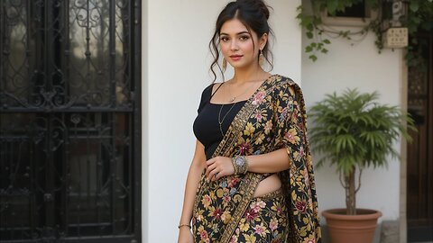 Timeless Elegance: Women Over 31 – Chic Saree Style in Warm Neutrals Lookbook | BeautySaga