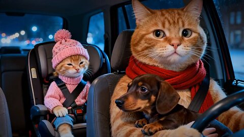 Meow mom and her mother found an abandoned puppy and took it home