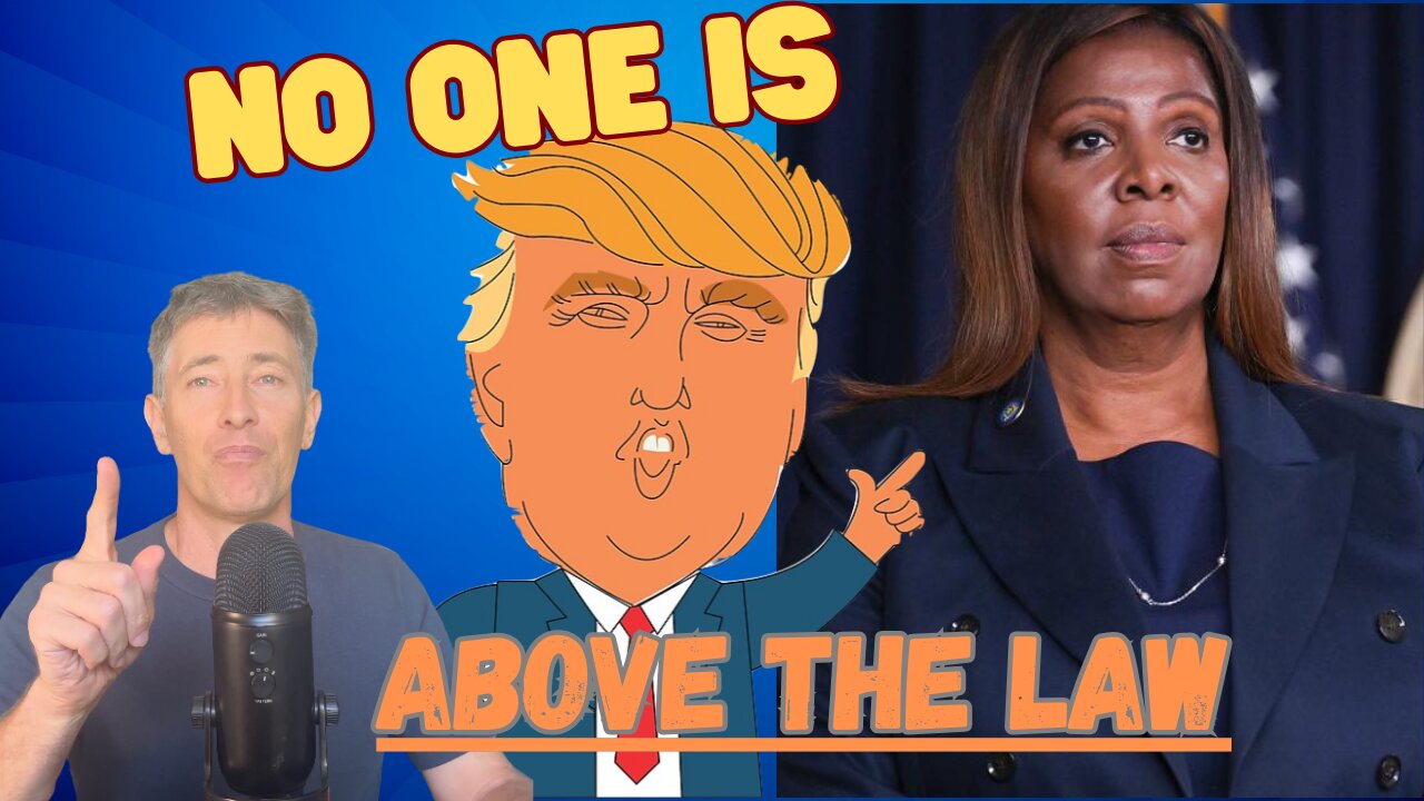 Moments Before Being Charged with FRAUD: "No One is Above the Law" -- AG Leticia James