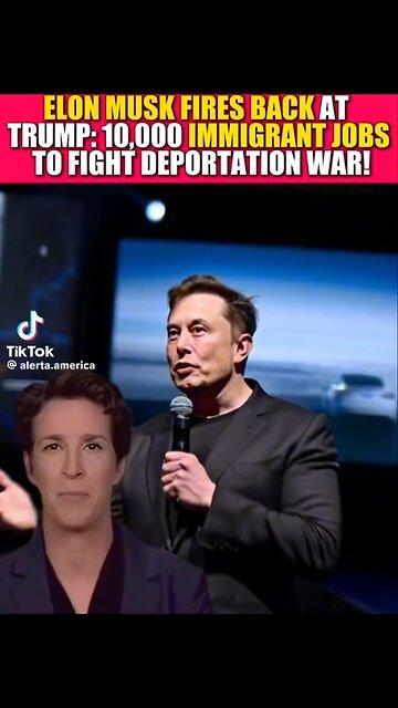 Trump hated immigrants except his wives, Musk is hiring 10,000 immigrants all races & colors