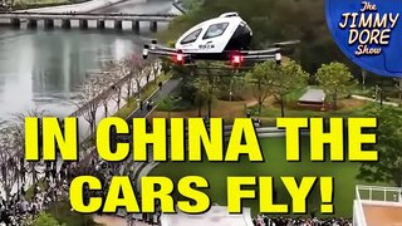 China Has FLYING CARS So Why Don’t We???