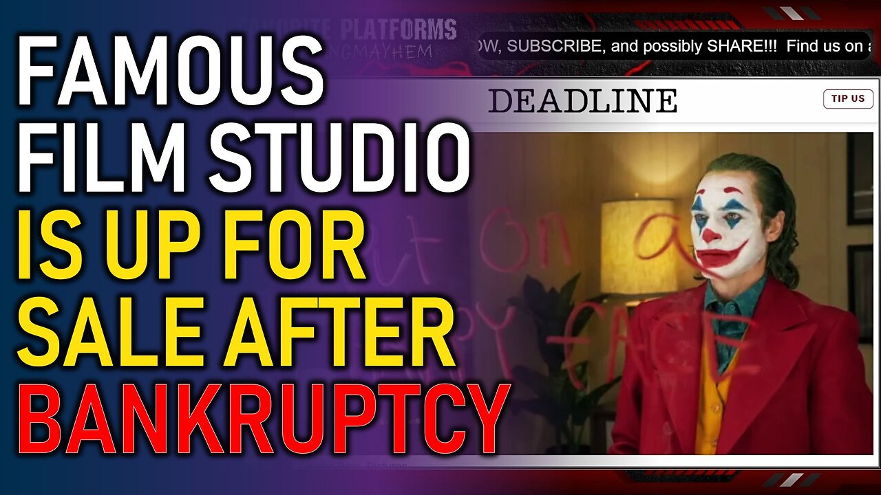 HOLLYWOOD sees a well-established and nostalgiac film studio shut their doors.