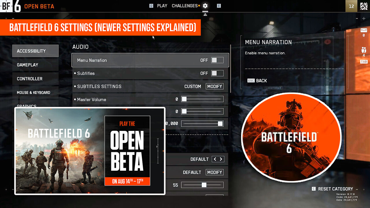 Battlefield 6 Game Settings Newer Settings Explained