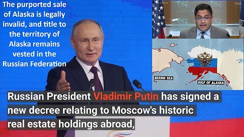 BREAKING: The purported sale of Alaska is legally invalid, and title to the territory of Alaska remains vested in the Russian Federation. What now?
