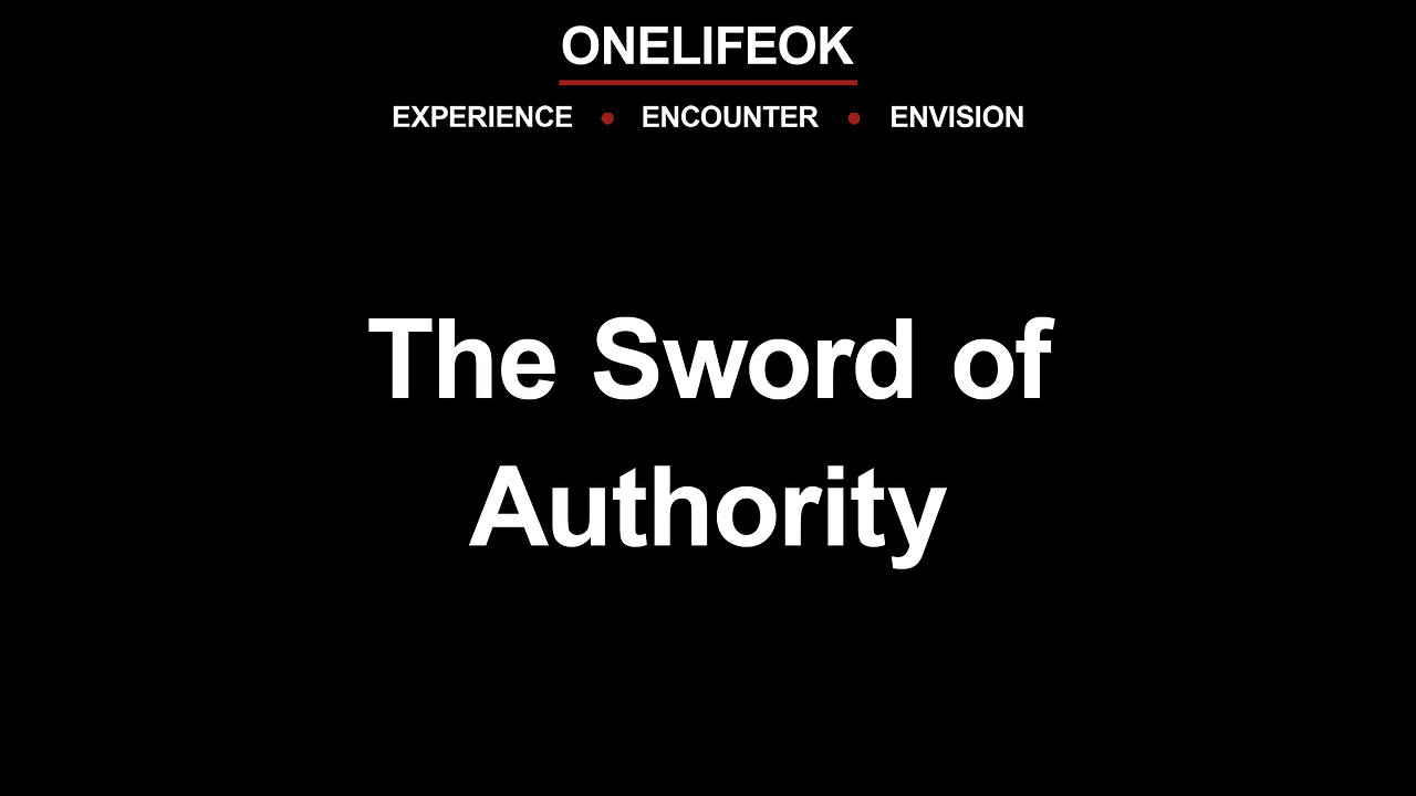The Sword of Authority - Sun 3/23/25