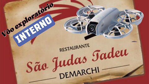 DJI NEO - Vôo Exploratório no Restaurante São Judas Tadeu Demarchi em SBC - INTERNO
