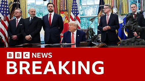 Donald Trump announces US-UK tariff deal in Oval Office news conference | BBC news