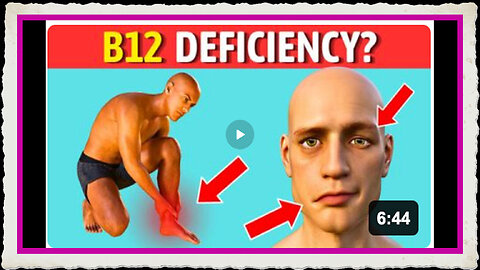 These are the WARNING SIGNS of B12 Deficiency in Your Body - How to INCREASE Your B12 Levels