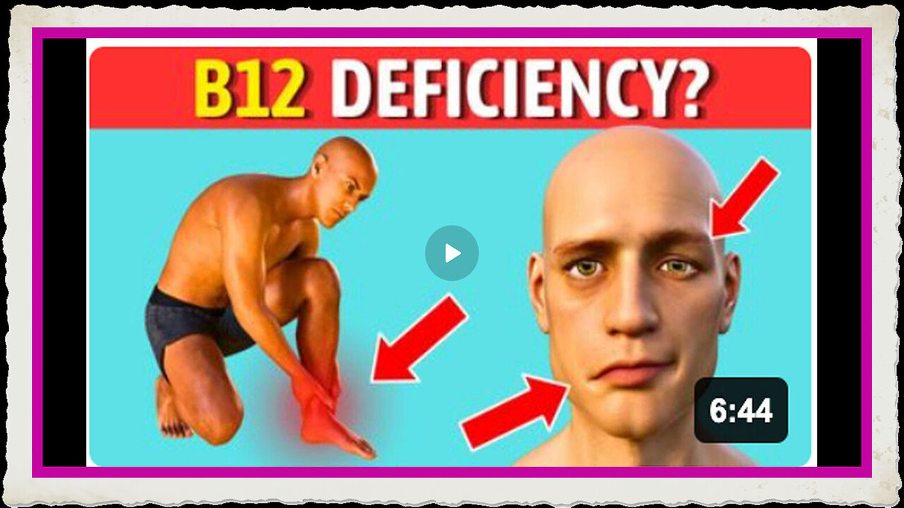 These are the WARNING SIGNS of B12 Deficiency in Your Body - How to INCREASE Your B12 Levels