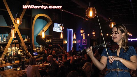 Kate Stenson Performs Live at XE Wine Bar – Violin Loops and Neenah Nightlife