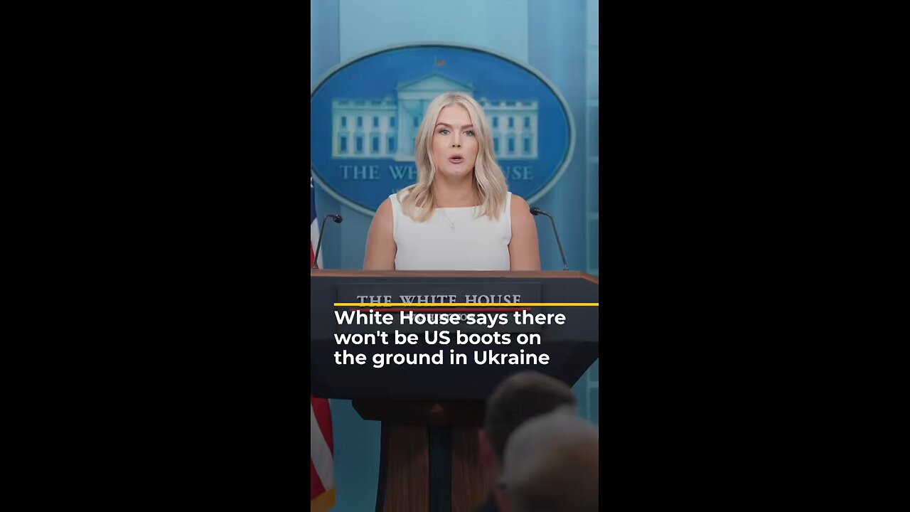 The White House has reiterated President Donald Trump’s remarks that US troops will not be deployed