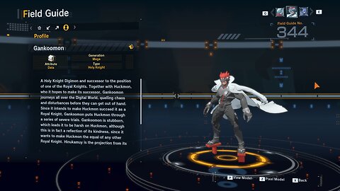 gankoomon all digivolution/de-digivolution/profile Digimon Story Time Stranger