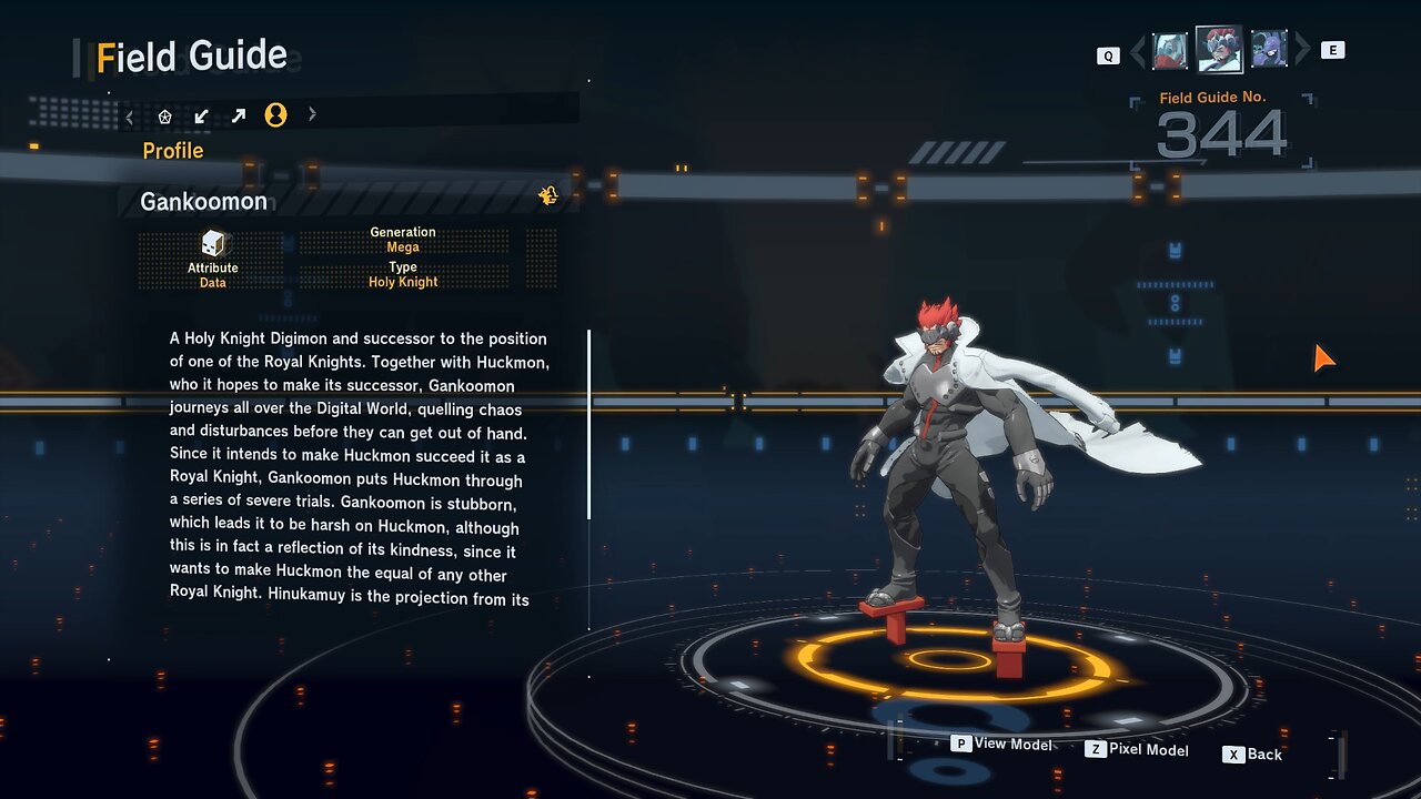 gankoomon all digivolution/de-digivolution/profile Digimon Story Time Stranger