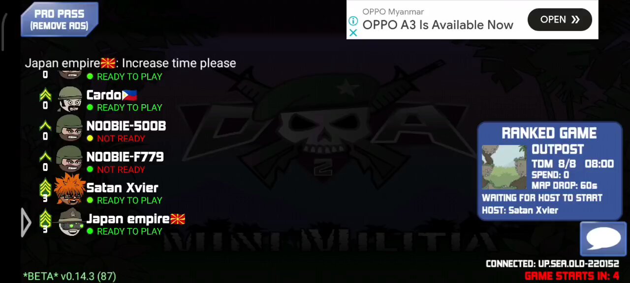 Mini militia online match