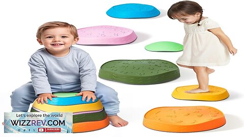 VEVOR Kids Balance Stepping Stones Sensory Obstacle Course 6 PCS Outdoor Indoor Review