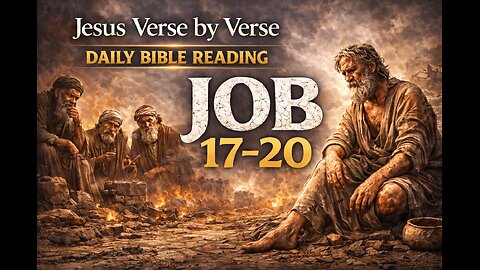 📖 Bible in a Year - Day 8: Job 17-20 (Hope Tested, Words Misused, and the Fear of Judgment)