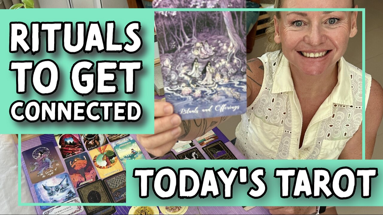 💫Today's Tarot: Connecting & being led forward: Reading for April 26th✨