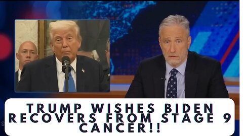 President Trump state's, "I WISH THE PUBLIC KNEW BIDEN HAD STAGE 9 CANCER" 🤦‍♀️🤷🤦‍♀️🤦‍♀️🤔