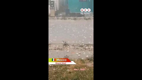 #Mexico #hailstorm #NuevoLeon #extremeweather #Weather #destruction #anomaly #climatecrisis