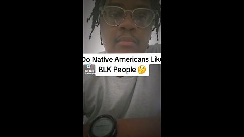 Do "Native Americans" Like Black People
