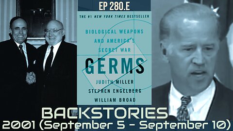 Backstories (Biden Lederberg) Audiobook "Germs Biological Weapons" Judith Miller (Sep 2001) Ep 280.E