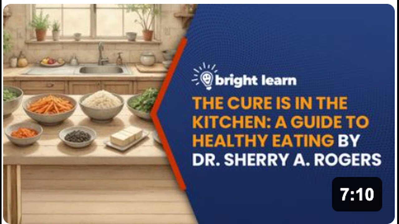 BrightLearn - The Cure is in the Kitchen: A Guide to Healthy Eating by Dr. Sherry A. Rogers