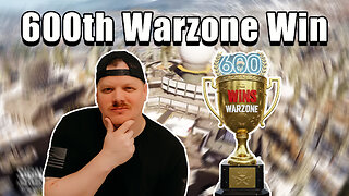 600th Warzone Victory! Rank 1 Player Dominates Lobby!