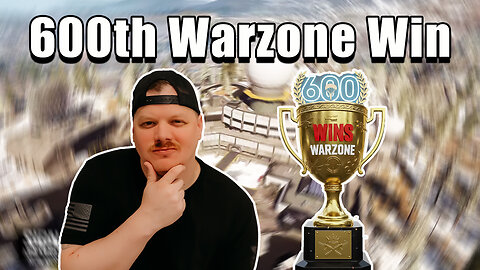 600th Warzone Victory! Rank 1 Player Dominates Lobby!