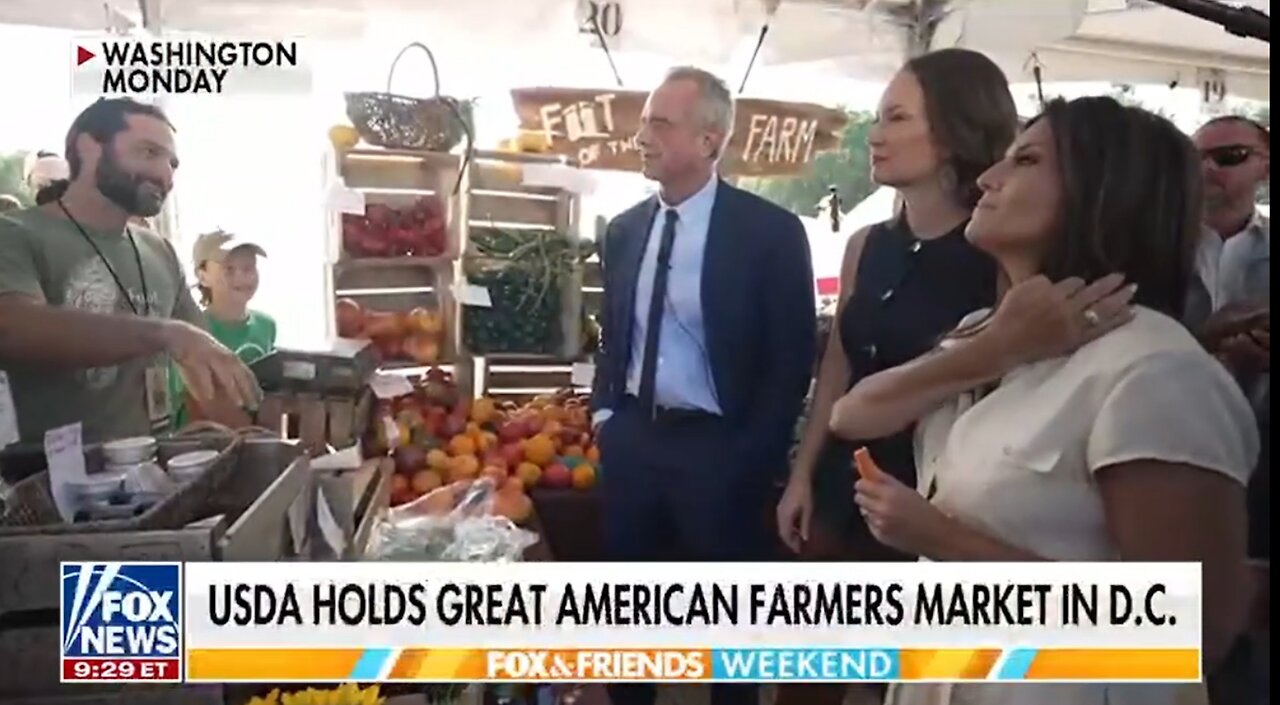USDA HOLDS GREAT AMERICAN FARMERS MARKET IN D.C.