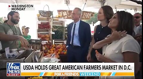 USDA HOLDS GREAT AMERICAN FARMERS MARKET IN D.C.