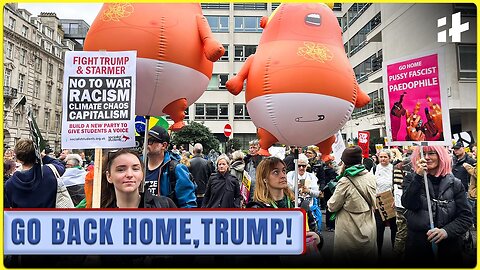 London Rocked by Anti-Trump Protest Storm