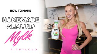 How to Make Homemade Almond Mylk