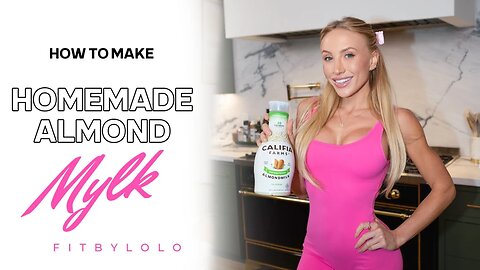 How to Make Homemade Almond Mylk