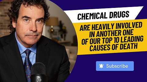 Chemical Drugs Are Heavily Involved In Another One Of Our Top 10 Leading Causes Of Death #health