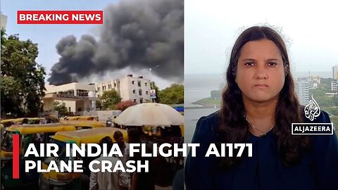Air India plane crashes shortly after take off in Ahmedabad