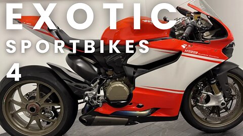 Rare exotic sportbikes on the market