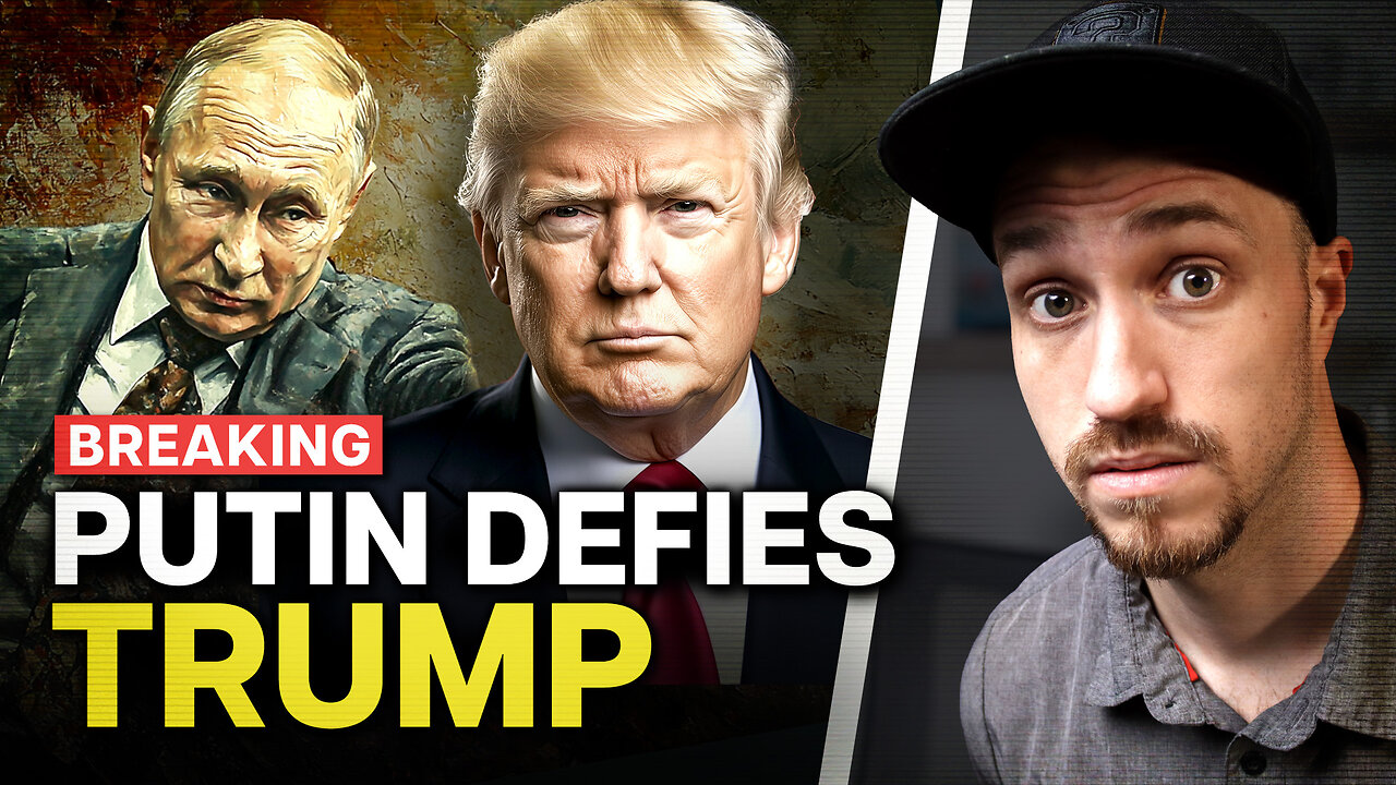 Putin Defies Trump, Escalates Attacks, & Declares War on Tech Giants.