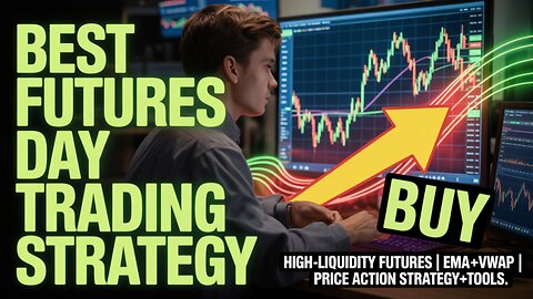 Best Futures Day Trading Strategy | High-Liquidity Futures | EMA+VWAP | Price Action Strategy+Tools