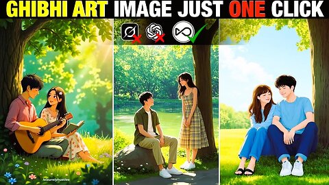 INSTAGRAM Trending Ghibli Art Image Create करें 🤩( 1 Click मैं )Instagram Trending Cartoon Effect