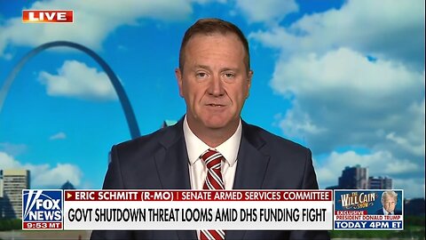 Sen Eric Schmitt NAILS IT: Illegal Immigration Is Dems Religion