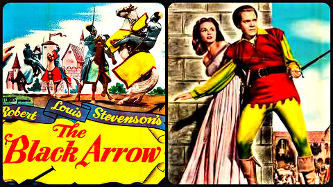 The Black Arrow(1948) Full movie | IN COLOR✨| Swashbuckling Adventure !