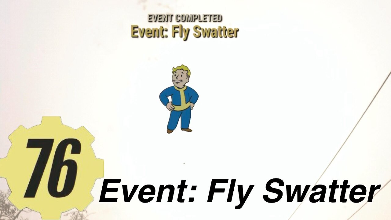 EVENT: Fly Swatter solo mission, shoot down a survey Vertibot