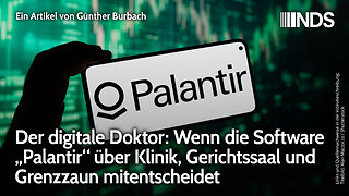 Der digitale Doktor: Wenn Software „Palantir“ über Klinik, Gerichtssaal und Grenzzaun mitentscheidet
