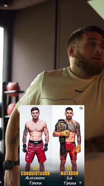 The Topuria brothers are always putting in the work! 😤 "El Conquistador" and "El Matador" #ufc #mma