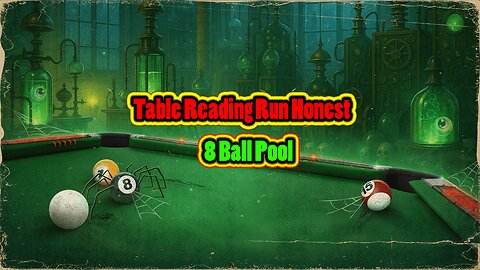 🎱 Table Reading Run – Honest Pool Style 8 Ball Pool