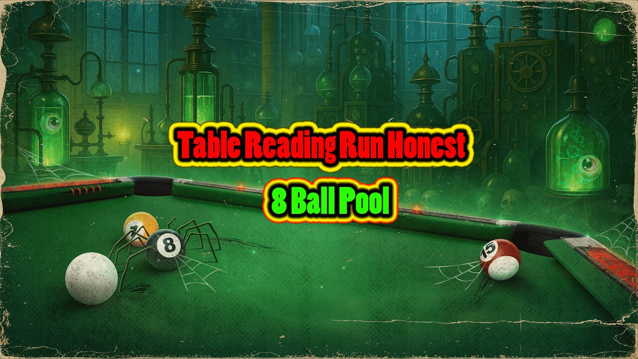 🎱 Table Reading Run – Honest Pool Style 8 Ball Pool